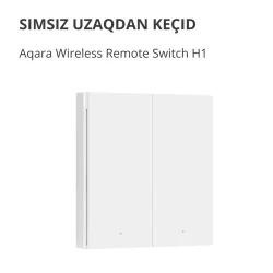 Aqara Wireless Remote Switch H1 (double rocker): Model: WRS-R02 SKU: AR009GLW02 - 3