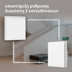 Aqara Wireless Remote Switch H1 (double rocker): Model: WRS-R02 SKU: AR009GLW02 - 58