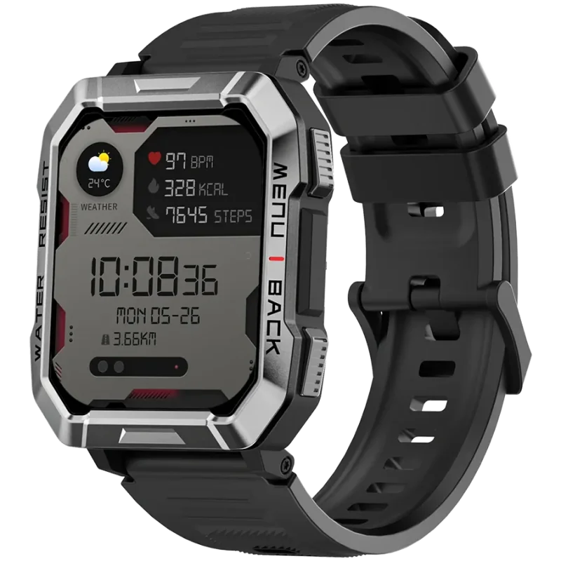 Blackview W60, 2.01inch HD,900mAh Battery, LED Flashlight & Compass Function, 24-hour SpO2 Detection + Heart Rate Monitoring, Mo