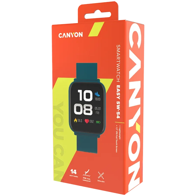 CANYON smart watch Easy SW-54 Green - 1