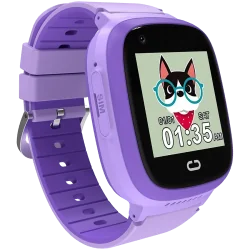 CANYON kids watch Sunny KW-48 Video 4G GPS Games&Music Violet - 3