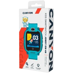 CANYON kids watch Jondy KW-44 4G Camera GPS Music Green - 4