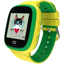CANYON kids watch Sunny KW-48 Video 4G GPS Games&Music Green - 2