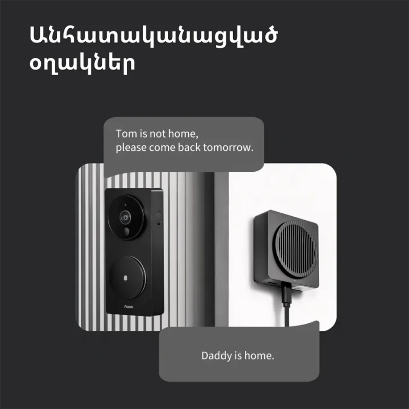Smart Video Doorbell G4: Model No: SVD-C03 SKU: AC015GLB02 - 1 Smart Video Doorbell G4: Model No: SVD-C03 SKU: AC015GLB02 - 1
