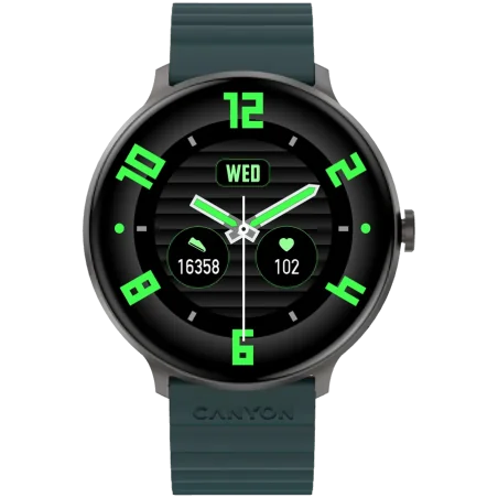 CANYON smart watch Jacky SW-69 Green Orange - 1