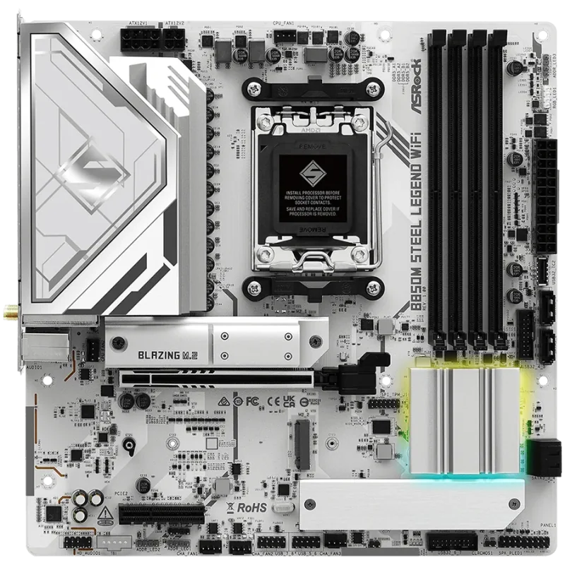 ASROCK B850M Steel Legend WiFi mATX AM5 DDR5 - 1