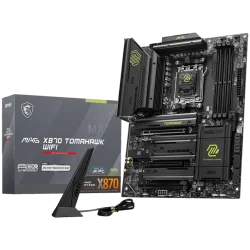 MSI MAG X870 TOMAHAWK WIFI, ATX,Socket AM5, AMD Tyzen 9000, Dual Channel DDR5 up to 8400+(OC)MHz, 3x PCIe x16 slots, 4x M.2 slot