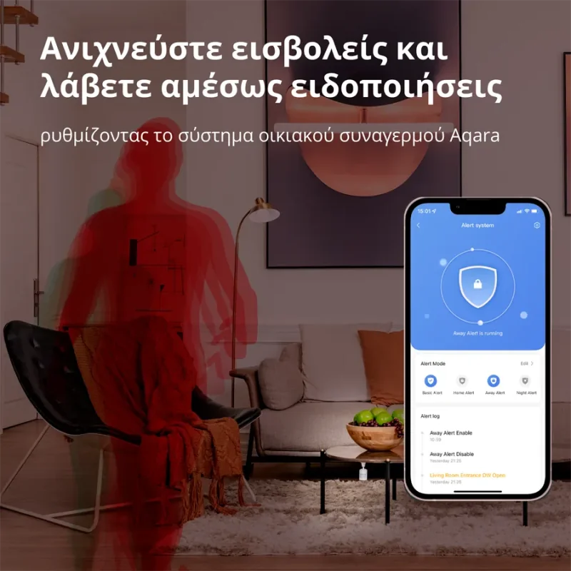 Aqara Smart Motion Sensor P1: Model No: MS-S02 SKU: AS038GLW01 - 1