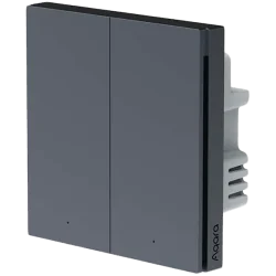 Aqara Smart Wall Switch H1 (no neutral, double rocker): Model No: WS-EUK02 SKU: AK072RUG01 - 1