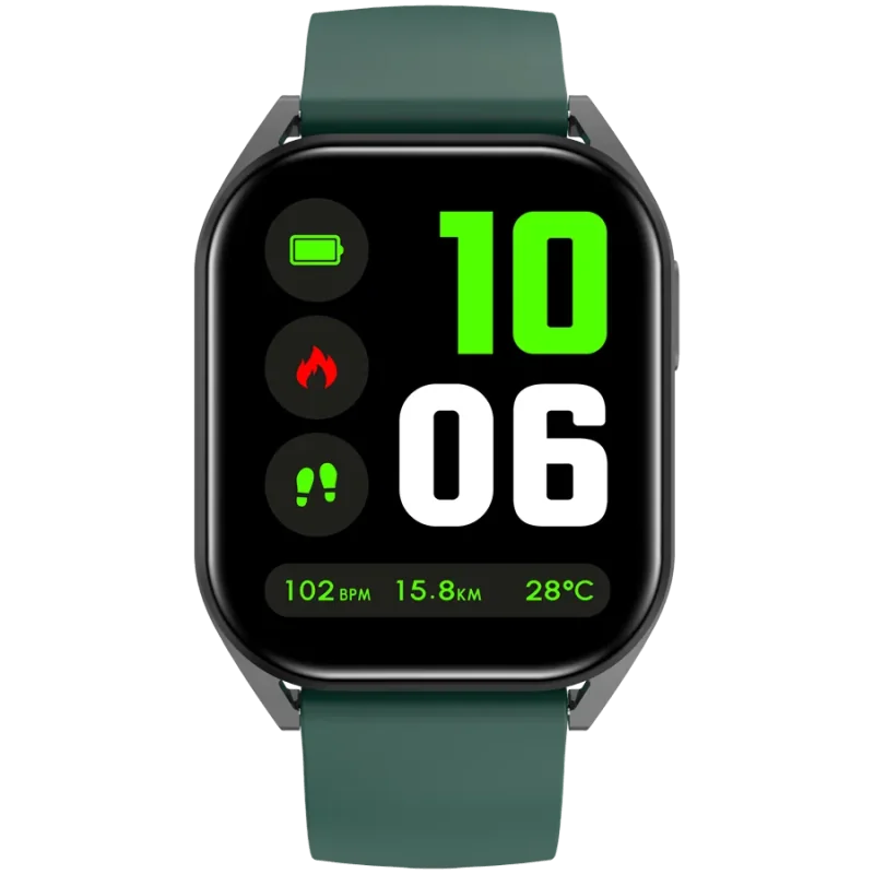 CANYON smart watch Chatter SW-58 BT-CALL Black Green - 1