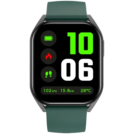 CANYON smart watch Chatter SW-58 BT-CALL Black Green - 1