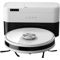 Robot Cleaner w/Dust Collector, white, 2in1 and dust tank, 4000pa, 3200mAh battery - 5