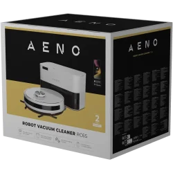 Robot Cleaner w/Dust Collector, white, 2in1 and dust tank, 4000pa, 3200mAh battery - 12