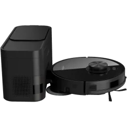 Robot Cleaner w/Dust Collector, black, 2in1 and dust tank, 4000pa, 3200mAh battery - 3