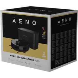 Robot Cleaner w/Dust Collector, black, 2in1 and dust tank, 4000pa, 3200mAh battery - 13