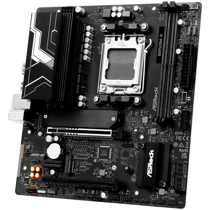 ASROCK B850M-X R2.0 mATX AM5 DDR5 - 1