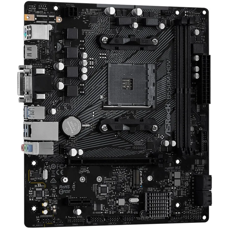 ASROCK B550M-HDV mATX AM4 DDR4 - 1
