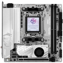 MSI MPG B850I EDGE TI WIFI, mITX, Socket AM5, Dual Channel DDR5 10000+MHz (OC), 1x PCIe x16 slot, 2x M.2 slot, 1x HDMI, 3x USB 3