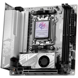 MSI MPG B850I EDGE TI WIFI, mITX, Socket AM5, Dual Channel DDR5 10000+MHz (OC), 1x PCIe x16 slot, 2x M.2 slot, 1x HDMI, 3x USB 3