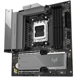SAPPHIRE AMD B850M AM5 NITRO+ Ryzen R9/R7/R5, 4x DDR5 8000MHz, PCIE 5.0 x 16, 1x M.2 Gen5, 1x M.2 Gen4, LAN 2.5 Gbps, WIFI6, USB