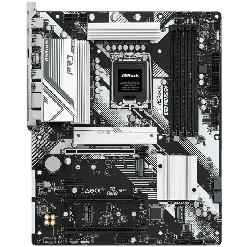 ASROCK MB Desktop B760 Pro RS (S1700, 4x DDR4, 2x PCIe 4.0 x16, 1x PCIe 3.0 x16, 1x PCIe 3.0 x1, 2x Hyper M.2 PCIe Gen4x4, 1x M.