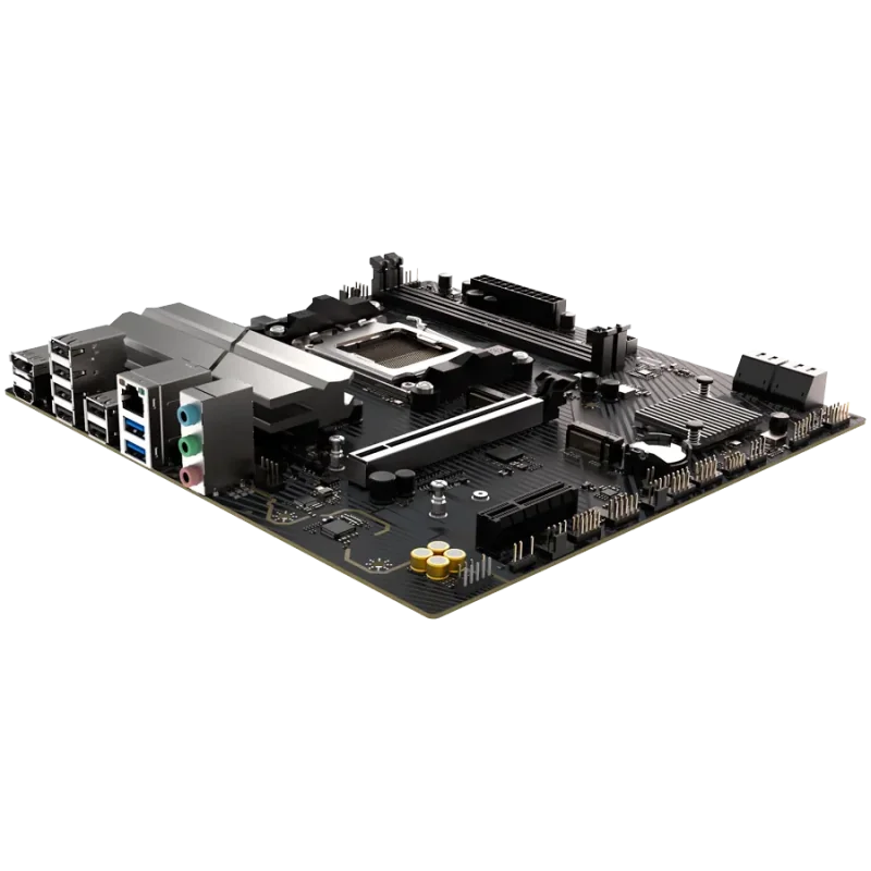 SAPPHIRE AMD B650M-E AM5 Ryzen R9/R7/R5, 2x DDR5 7600MHz, PCIe 4.0 x16, 1x M.2 Gen5, 1x M.2 Gen4, LAN 2.5 Gbps, Micro-ATX - 1