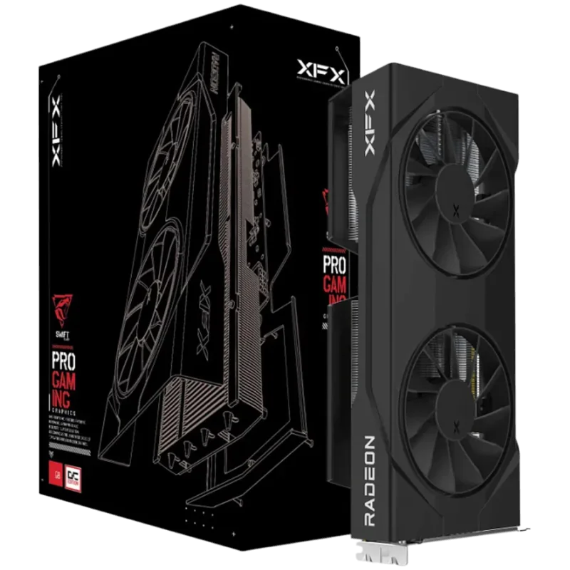 XFX Swift AMD Radeon RX 9060 XT OC 8GB GDDR6 128-bit HDMI 2x DP - 1