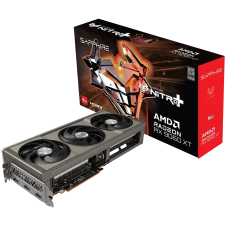 SAPPHIRE NITRO+ AMD RADEON RX 9060 XT GAMING OC 16GB DUAL HDMI / DP - 1