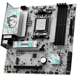 MSI B840M GAMING PLUS WIFI6E, mATX, Socket AM5, 4x DDR5 Dual Channel DDR5 up to 8000(OC)MHz, 2x PCIe x16 slot, 2x M.2 slot, 4x U