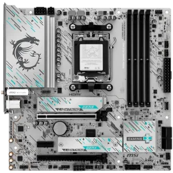 MSI B850M GAMING PLUS WIFI, mATX, Socket AM5, 4x DDR5 Dual Channel DDR5 up to 8200(OC)MHz, 2x PCIe x16 slot, 2x M.2 slot, 3x USB