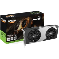 INNO3D GeForce RTX 5070 Twin X2 12GB GDDR7 192bit, 1x HDMI, 3x DP - 1