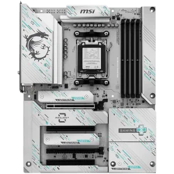 MSI B850 GAMING PLUS WIFI PZ, ATX, Socket AM5, Back Connectors, 4x DDR5 Dual Channel DDR5 up to 8200(OC)MHz, 4x PCIe x16 slot, 3