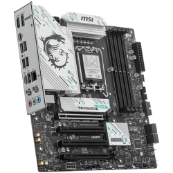 MSI PRO B860M GAMING PLUS WIFI, mATX, LGA 1851, 4x DDR5 Dual Channel DDR5 up to 8600(OC)MHz, 4x PCIe x16 slot, 3x M.2 slot, 2x U