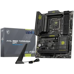 MSI MAG B860 TOMAHAWK WIFI, ATX, LGA 1851, 4x DDR5 Dual Channel DDR5 up to 9200(OC)MHz, 2x PCIe x16 slot, 3x M.2 slot, 4x USB 2.