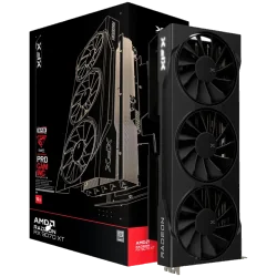 XFX Swift AMD Radeon RX 9070XT Triple Fan 16GB GDDR6 256-bit HDMI 3x DP, SI ONLY - 1