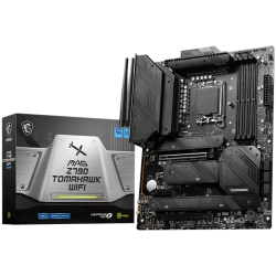 MSI MAG Z790 TOMAHAWK WIFI, ATX, Socket LGA 1700, Dual Channel DDR5 7200+(OC)MHz, 2x PCIe x16 slots, 4x M.2 slots, 1x HDMI, 1x D