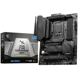 MSI MAG Z790 TOMAHAWK WIFI, ATX, Socket LGA 1700, Dual Channel DDR5 7200+(OC)MHz, 2x PCIe x16 slots, 4x M.2 slots, 1x HDMI, 1x D