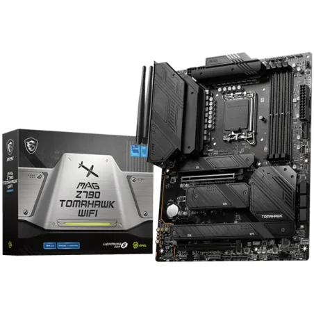 MSI MAG Z790 TOMAHAWK WIFI, ATX, Socket LGA 1700, Dual Channel DDR5 7200+(OC)MHz, 2x PCIe x16 slots, 4x M.2 slots, 1x HDMI, 1x D