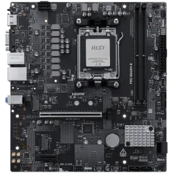 MSI PRO B840M-B, mATX, Socket AM5, 2x DDR5 Dual Channel DDR5 up to 8000(OC)MHz, 1x PCIe x16 slot, 2x M.2 slot, 2x USB 2.0, 4x US