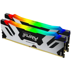 Kingston 64GB 6400MT/s DDR5 CL32 DIMM (Kit of 2) FURY Renegade RGB XMP - 1