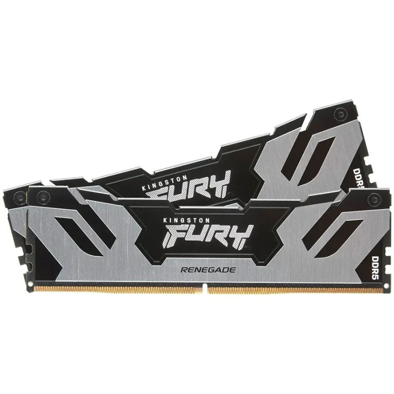 Kingston 96GB 6000MT/s DDR5 CL32 DIMM (Kit of 2) FURY Renegade Silver XMP - 1