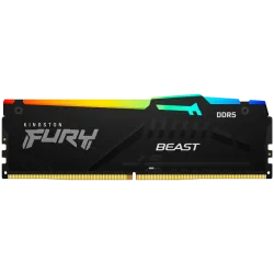 Kingston 64GB 5600MT/s DDR5 CL36 DIMM (Kit of 2) FURY Beast RGB - 2