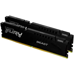 Kingston DRAM 32GB 5200MT/s DDR5 CL40 DIMM (Kit of 2) FURY Beast Black XMP - 1