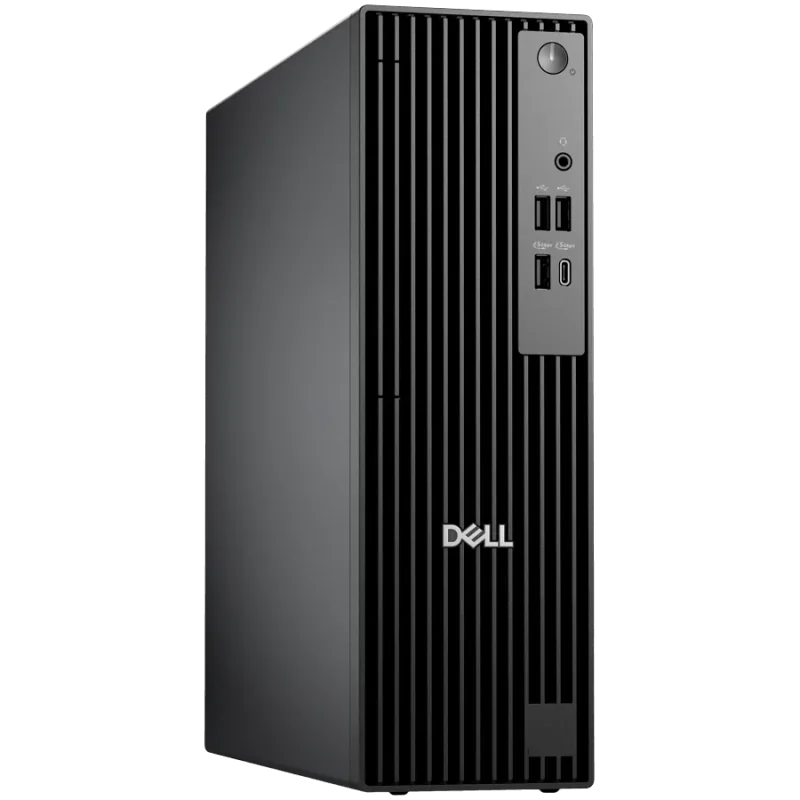 Dell Pro Slim (QCS1250), Intel Core i3-14100 (4C, up to 4.7GHz), 16GB (1x16GB) DDR5, 512GB M.2 SSD, Integrated Graphics, BG KBD,