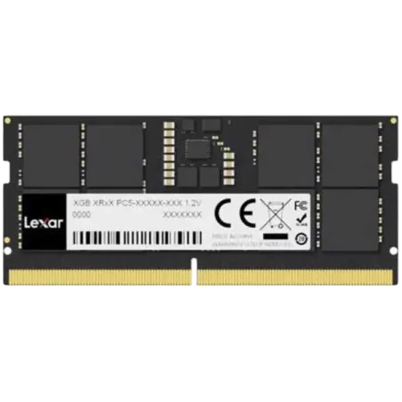 Lexar DDR5 16GB 262 PIN So-DIMM 5600Mbps, CL46, 1.1V- BLISTER Package - 1