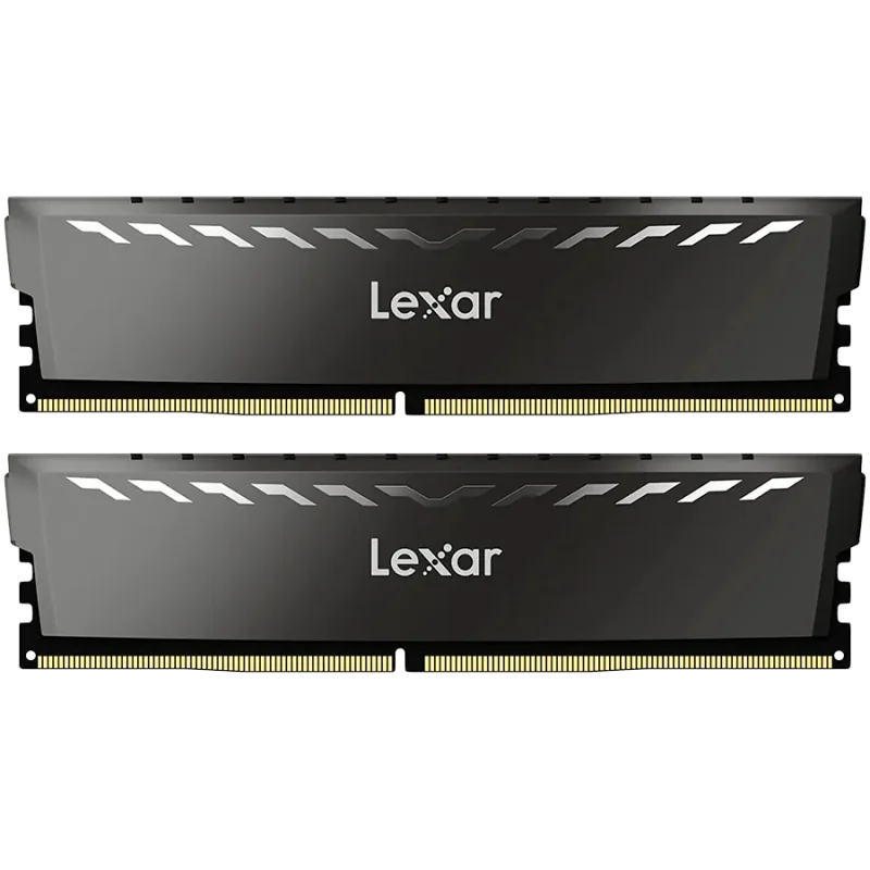 Lexar 2x16GB THOR DDR4 3200 UDIMM XMP Memory with heatsink. Dual pack - 1