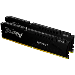 Kingston 64GB 6000MT/s DDR5 CL30 DIMM (Kit of 2) FURY Beast Black EXPO - 1