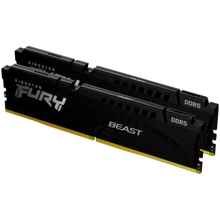 Kingston 64GB 6000MT/s DDR5 CL30 DIMM (Kit of 2) FURY Beast Black EXPO - 1
