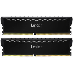 Lexar 2x8GB THOR DDR4 3600 UDIMM XMP Memory with Black heatsink. Dual pack - 1