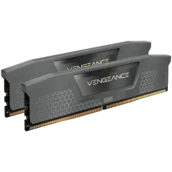 CORSAIR DDR5, 6000MT/s 32GB 2x16GB DIMM, Unbuffered, 36-44-44-96, Std PMIC, AMD EXPO & Intel XMP, VENGEANCE DDR5 Grey Heatspread